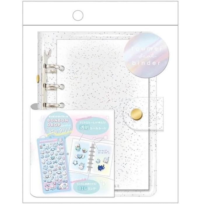 透明シール帳　ボンボンドロップシール　正規品　完成品　シナモンロール 透明シール帳作り🤍🩵 ようやくGETできたシナモン🌟 #シール #ボンボン