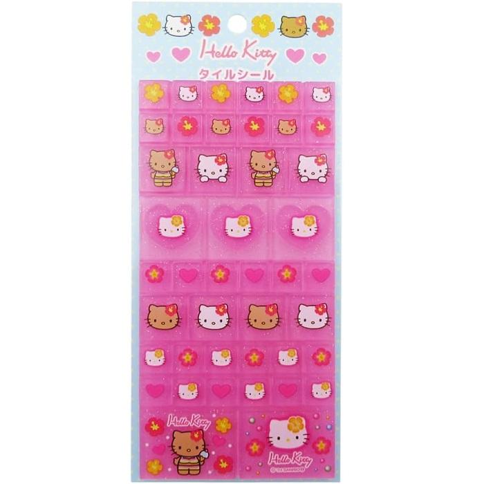 在庫あり 正規品 ハローキティ クロミ マイメロ タイルシール ペガサス