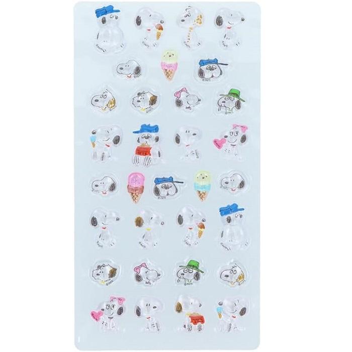 メール便対応 スヌーピーD柄 ボンボンドロップシール S8542880