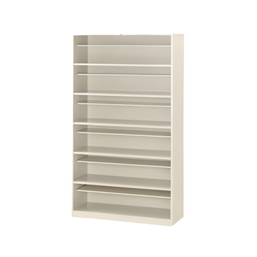 ウチダ　シューズボックス　中棚板付　F-6型24人用　W1000×D380×H1740ミリ　1-302-0206　【送料無料】