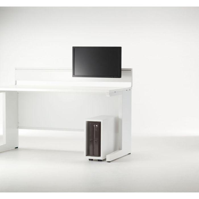 内田洋行 ウチダ デスク下PCワゴン W275×D550×H610mm 5-139-1000