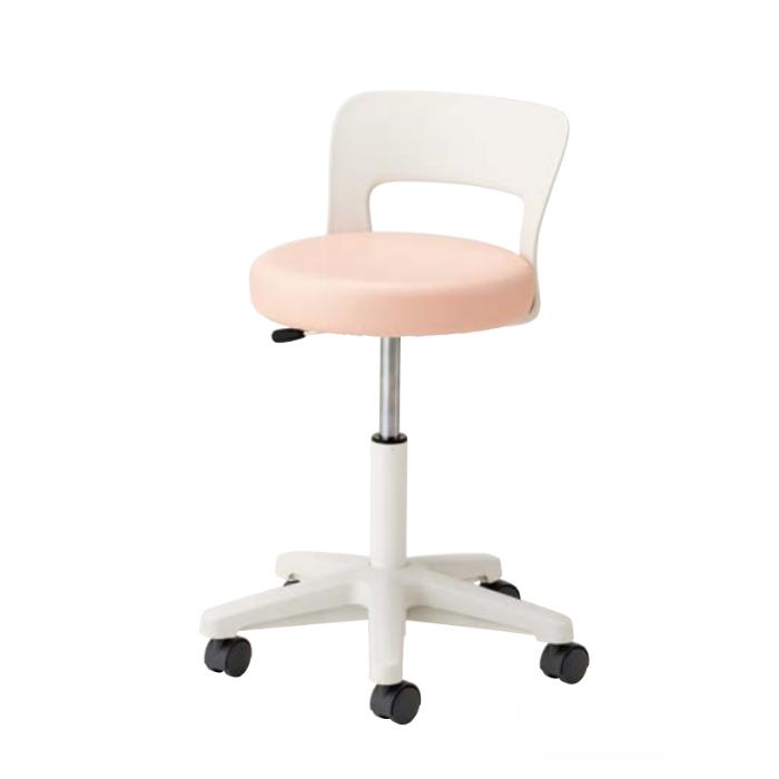 患者用椅子 医療施設用椅子 背付き キャスター脚 ガス上下調節 ノーリツイス CA-16-Z | 