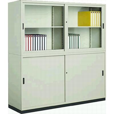 KOKUYO コクヨ 書庫 スチール保管庫 深型 上下セット ベース付 S