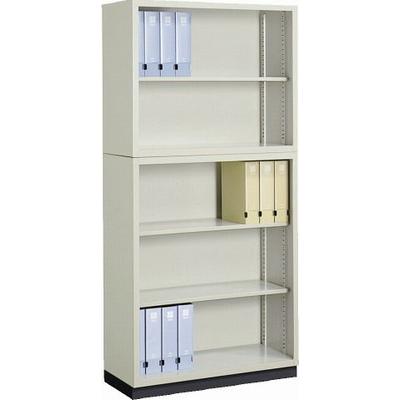 KOKUYO（コクヨ） 書庫 A4サイズ対応 上下セット オープン書庫 W880 