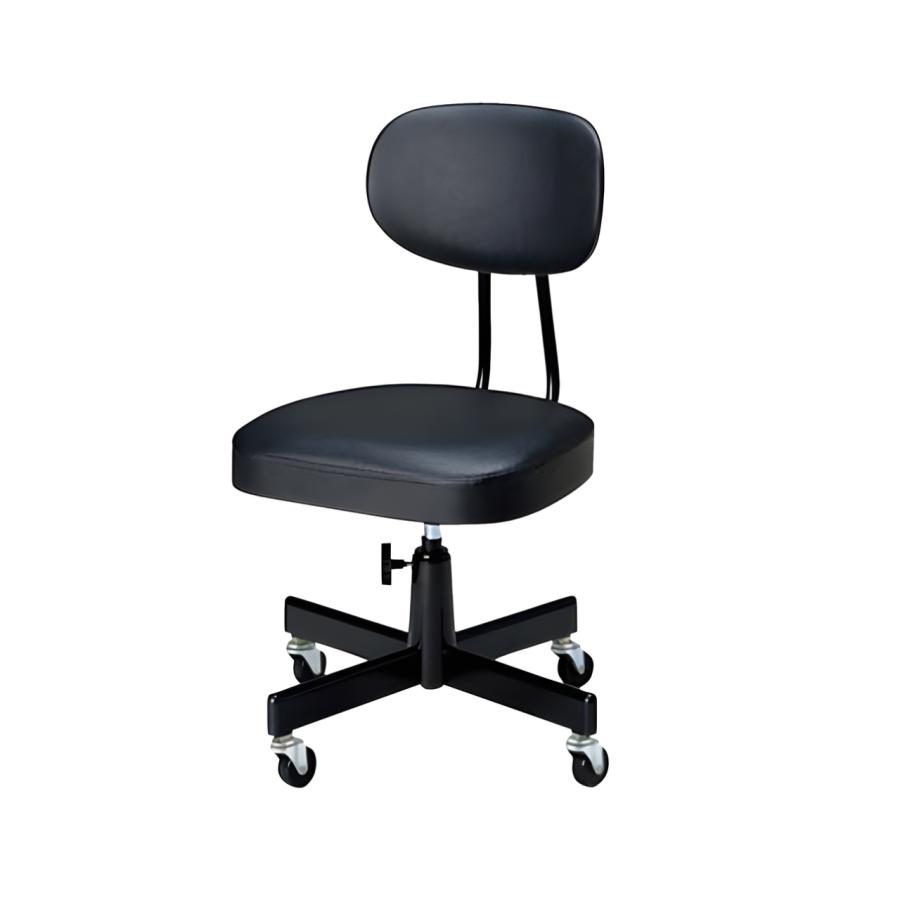 ノーリツイス スタンダード事務用チェア 手動上下調節 塗装脚 T-160MB