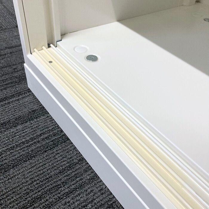 レクトライン オカムラ レクトラインシリーズ 引違い書庫［3枚扉