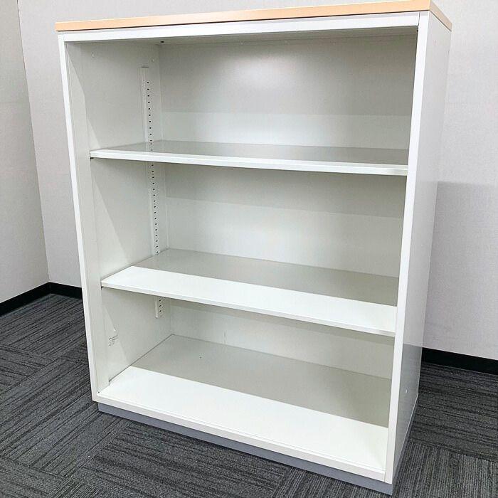 PLUS（プラス） L5シリーズ オープン書庫 L5-105E W4 W900×D450×H1120 