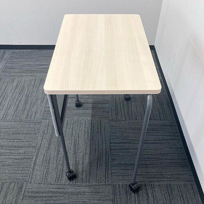 【美品】オカムラ　スプリント　MT40AB MHJ1　5台　スタッキングテーブル 内田洋行 オカムラ スプリントシリーズ スタックテーブル MT40AA MHK3