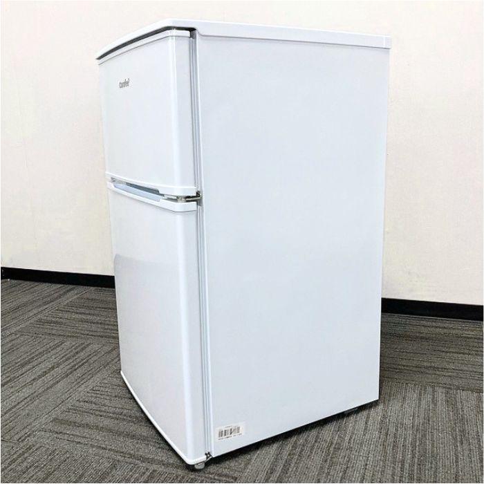COMFEE' 2ドア冷蔵庫 RCT90WH/E 全定格内容積：90L ホワイト 2022年製