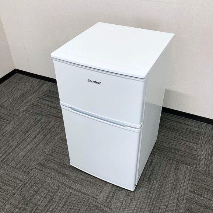 COMFEE' 2ドア冷蔵庫 RCT90WH/E 全定格内容積：90L ホワイト 2022年製