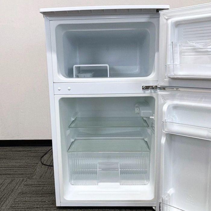 COMFEE' 2ドア冷蔵庫 RCT90WH/E 全定格内容積：90L ホワイト 2022年製