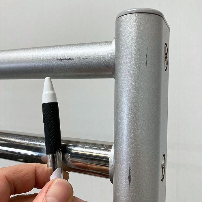 オカムラ L956シリーズ コートハンガー[20名用] L956BD Z637 W1500×D530×H1700 スキップシルバー 2022年製 中古_3