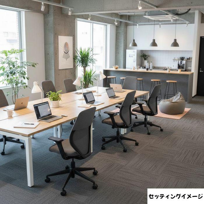 ヴィトラ ACX Soft シリーズ オフィスチェア[高さ調節付アームレスト] 背座：ストーングレー/フレーム：ディープブラック 2025年製 中古_15