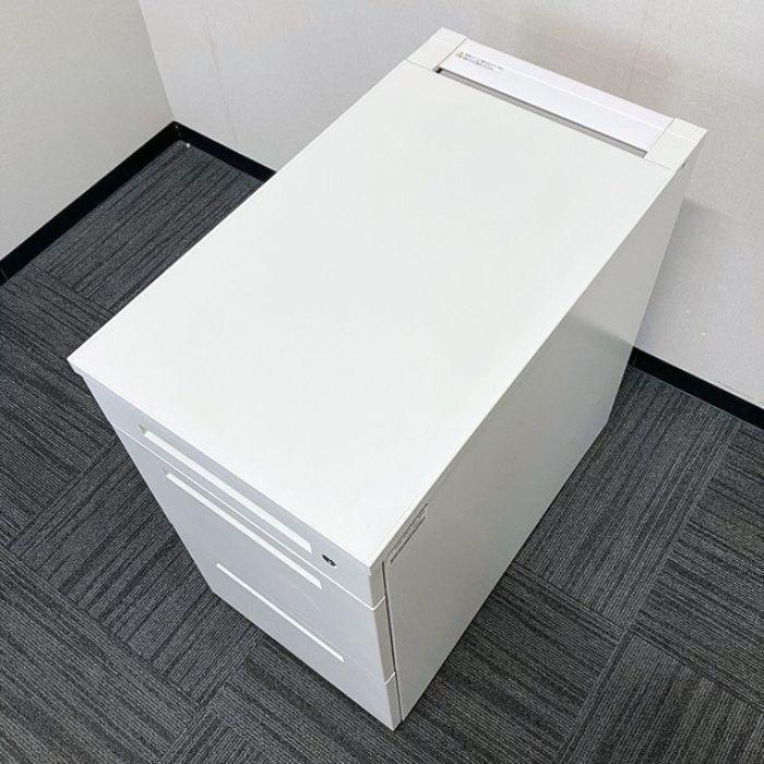イトーキ CZRシリーズ 3段脇机 CZR-047LCC-9W9 W400×D700×H720 ホワイト 2022年製 中古_5