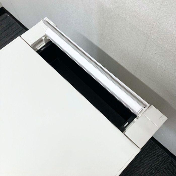 イトーキ CZRシリーズ 3段脇机 CZR-047LCC-9W9 W400×D700×H720 ホワイト 2022年製 中古_7
