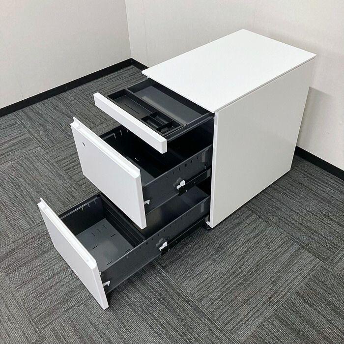 KOKUYO（コクヨ） GXワゴンシリーズ 3段ワゴン SDM-GXZ46T3SAW W395