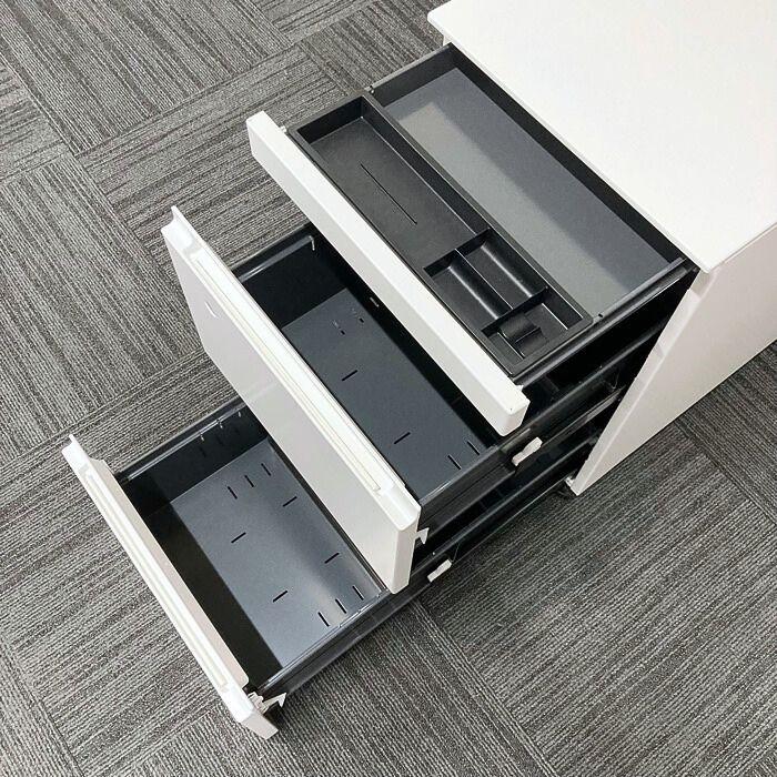 KOKUYO（コクヨ） GXワゴンシリーズ 3段ワゴン SDM-GXZ46T3SAW W395