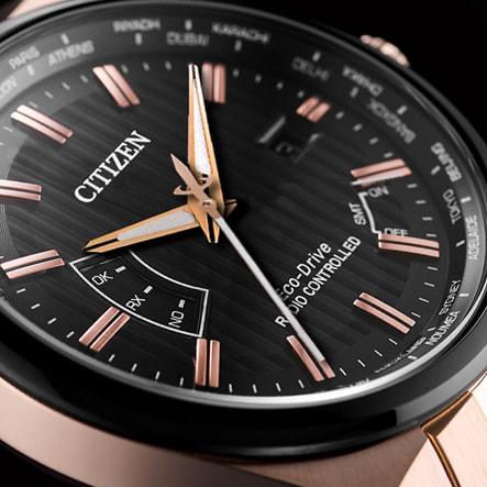 CITIZEN ☆Point 3倍！即納! シチズン 逆輸入 電波ソーラー 世界時計 
