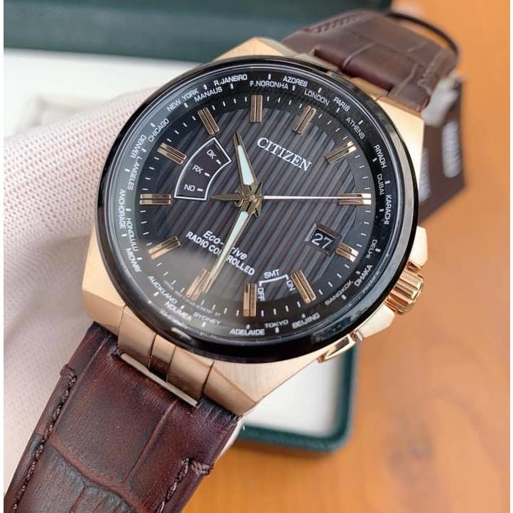 CITIZEN ☆Point 3倍！即納! シチズン 逆輸入 電波ソーラー 世界時計 