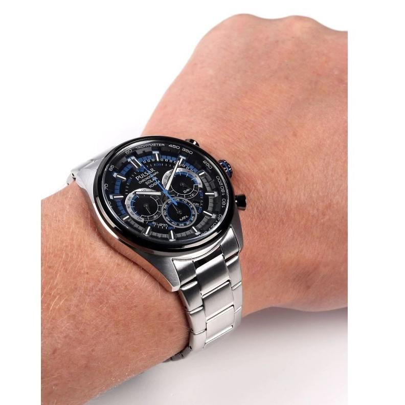 セイコー SEIKO パルサー PULSAR ソーラークロノグラフ腕時計 WRC限定 