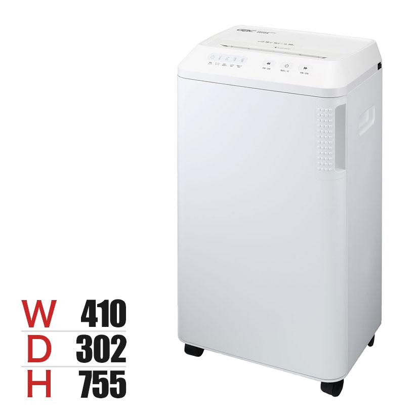 GBC オフィスクロスカットシュレッダ A4対応 業務用シュレッダー 静音タイプ 電動 ダストボックス容量36L 幅410×奥行302×高さ755mm GSHM11X | 