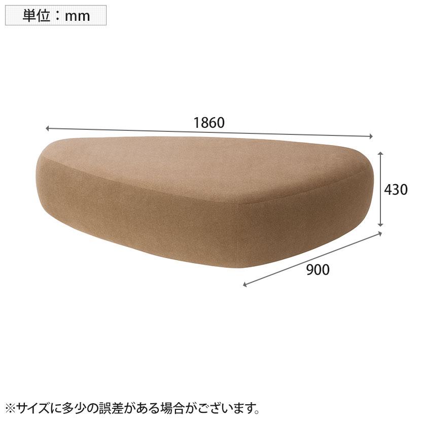 アダル ADAL Loto ロト ロータイプ ベンチスツール ロビーソファ ラウンジ PVCレザー ティルリ 抗菌 カフェ風 休憩スペース 幅1860×奥行900×高さ430mm | アダル | 07