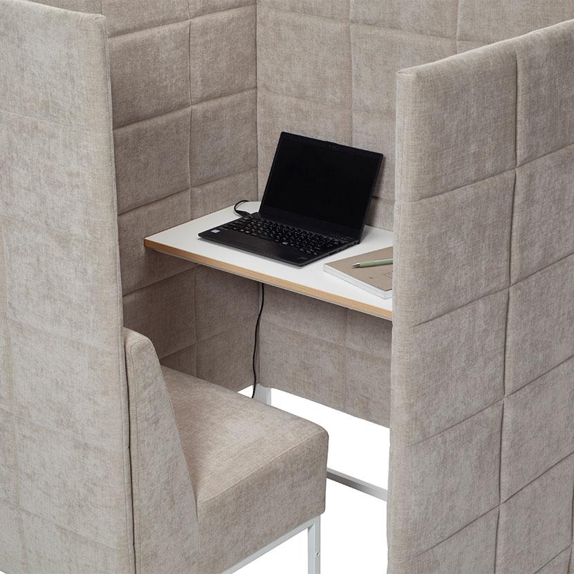 ASPLUND Work Plus ベースドウィズ パーソナルソファa BASED-WIZ PERSONAL SOFA 1400 Ash - 【ASPLUND CONTRACT