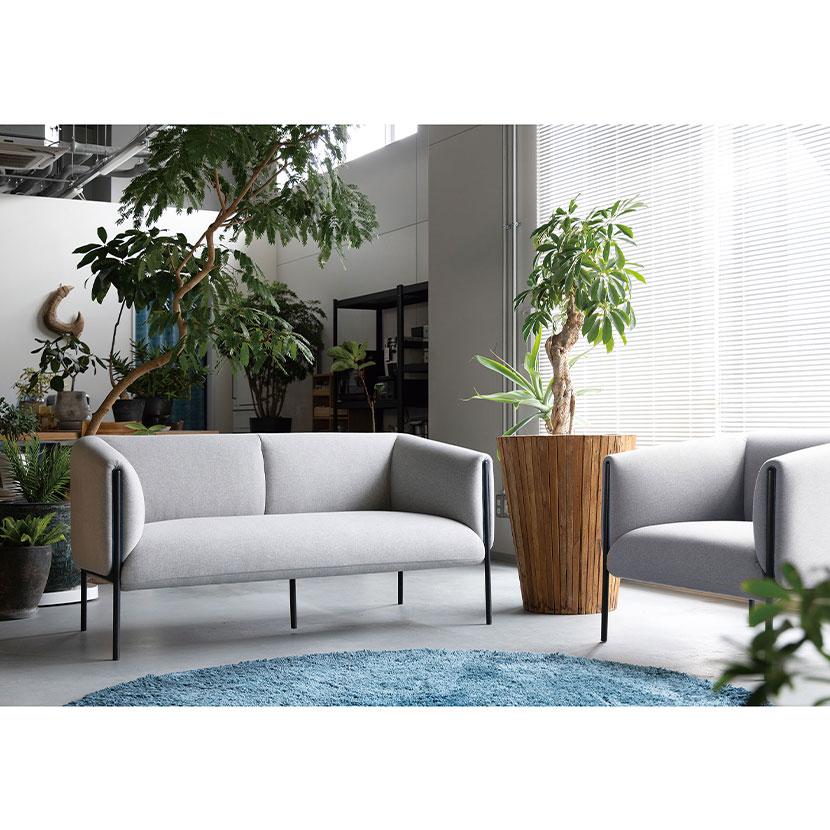 SWEDESE/ラウンジ 1pソファ 総革 デザイナーズ　未使用品 B ASPLUND（アスプルンド） Work Plus MELTONE 1P SOFA 1人用ソファ