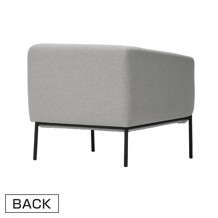 Work Plus MELTONE 1P SOFA 1人用ソファ ラウンジソファ 幅870×奥行720×高さ750mm 座面410mm_5
