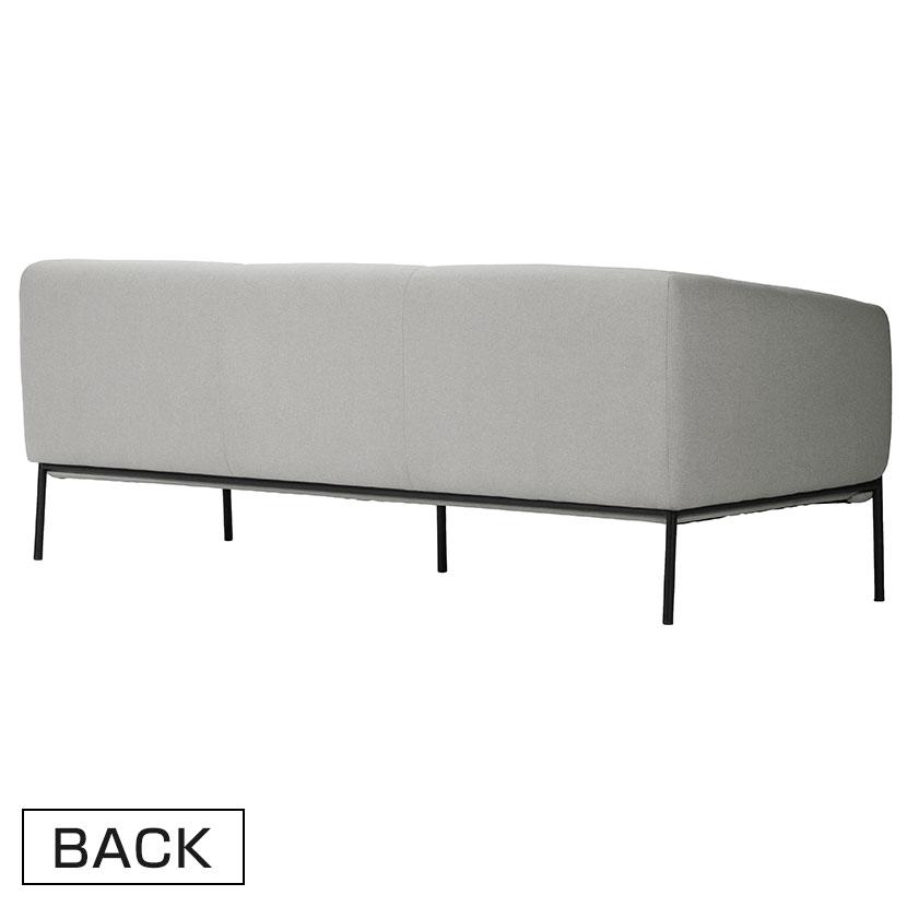 Work Plus MELTONE 3P SOFA 3人用ソファ ラウンジソファ 幅2160×奥行720×高さ750mm 座面410mm | ASPLUND | 04