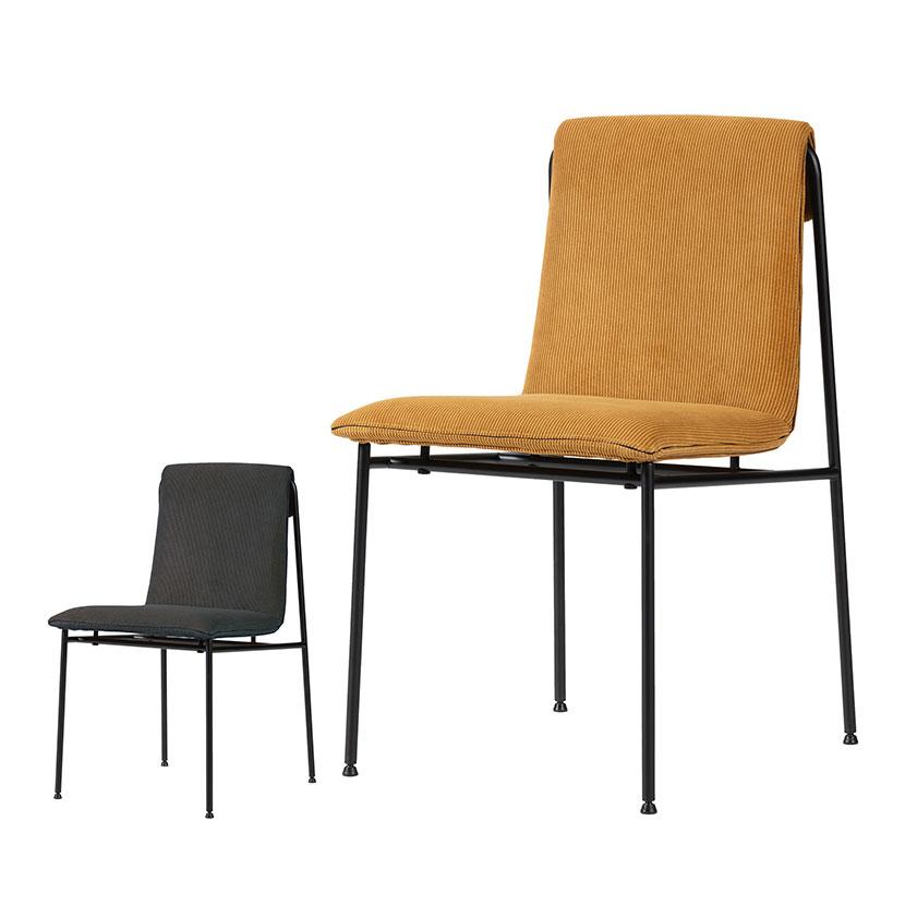Work Plus FLONE SIDE CHAIR ダイニングチェア ミーティングチェア オフィスチェア デスクチェア おしゃれ 布張り 幅470×奥行560×高さ820mm WorkPlus | ASPLUND