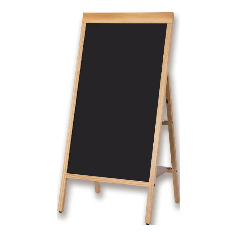 Asmix アスカ 転倒防止リバーシブルボード ブラックボード ウェルカムボード Lサイズ 幅520×奥行480×高さ1090mm BB034 | 
