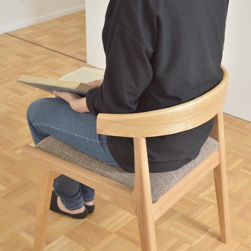 東谷 2脚セット ヘンリー ダイニングチェア ナチュラル 木製 天然木