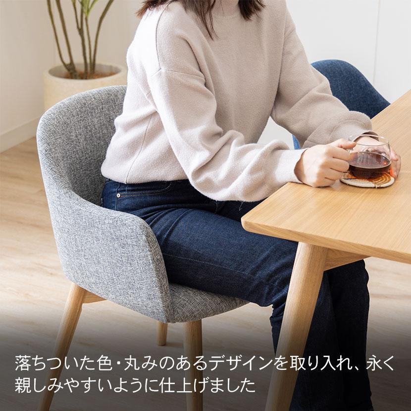 東谷　ダイニング3点セット　KRM-110MA 東谷 2人用 円形ダイニング 3点セット 円形テーブル 天然木 木製
