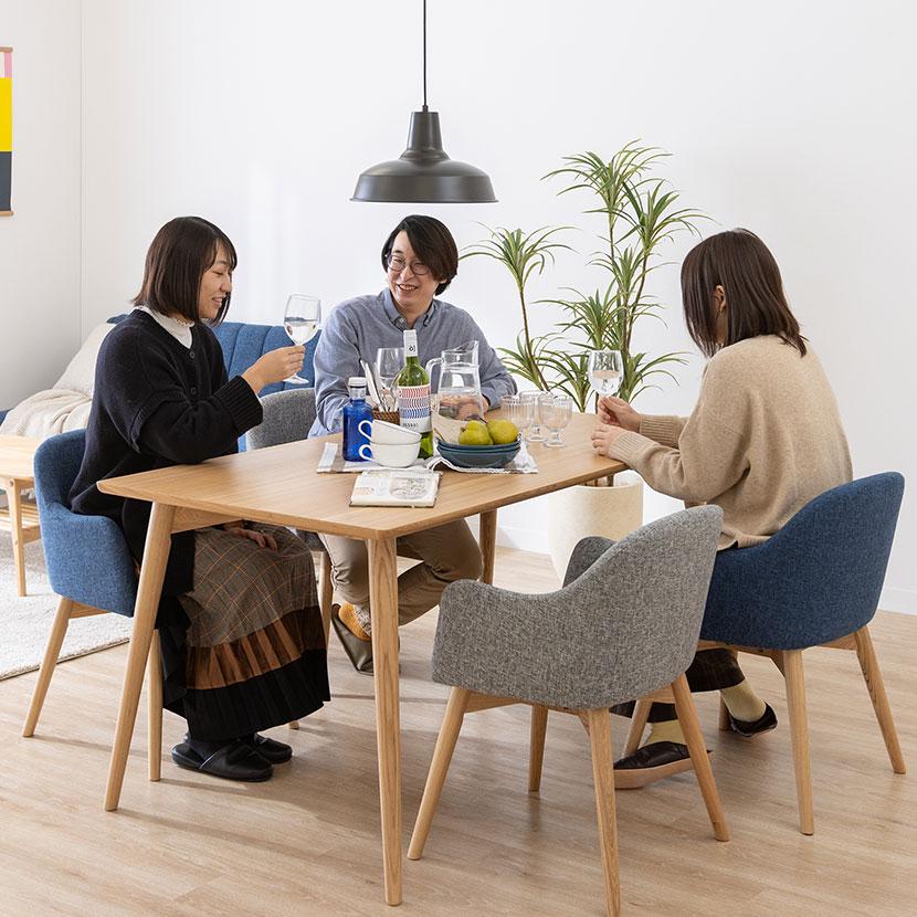 東谷 4人用 ダイニングテーブル 天然木 木製 食卓テーブル 東谷 4人用 ダイニングテーブル 天然木 木製 食卓テーブル