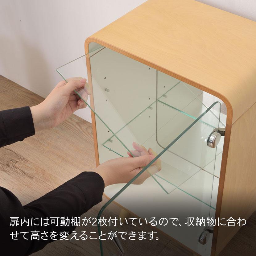 東谷 コレクションケース ショーケース ガラスケース シェルフ ラック