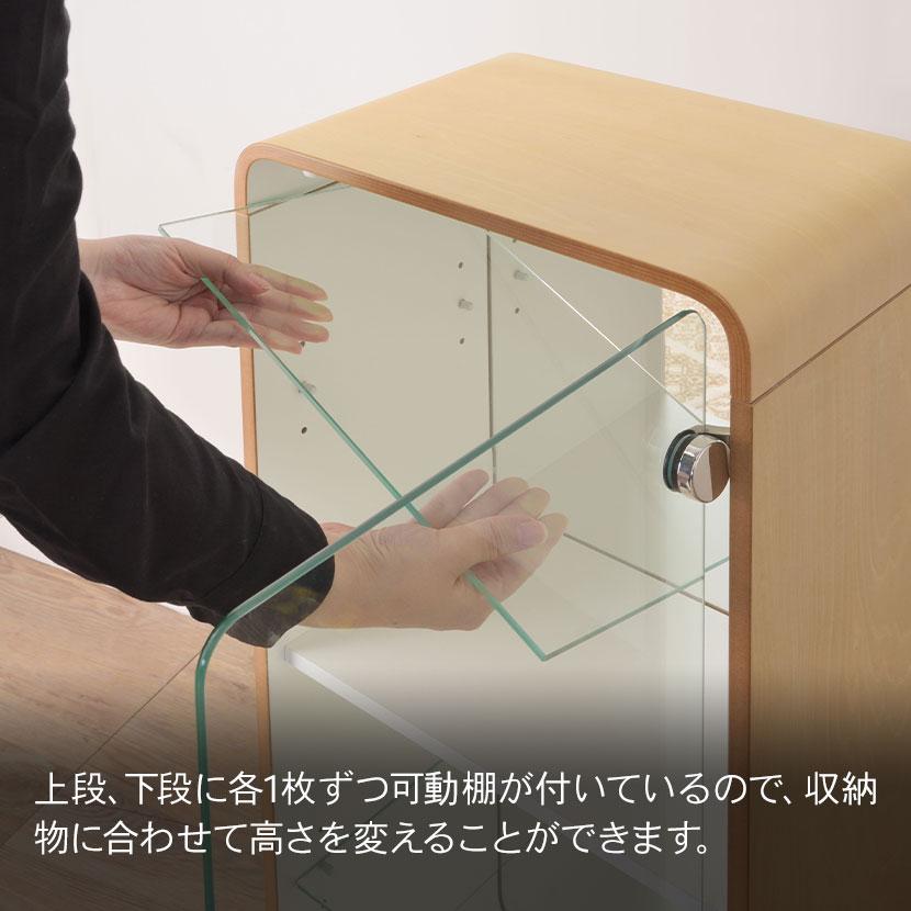 東谷 コレクションケース ショーケース ガラスケース シェルフ ラック