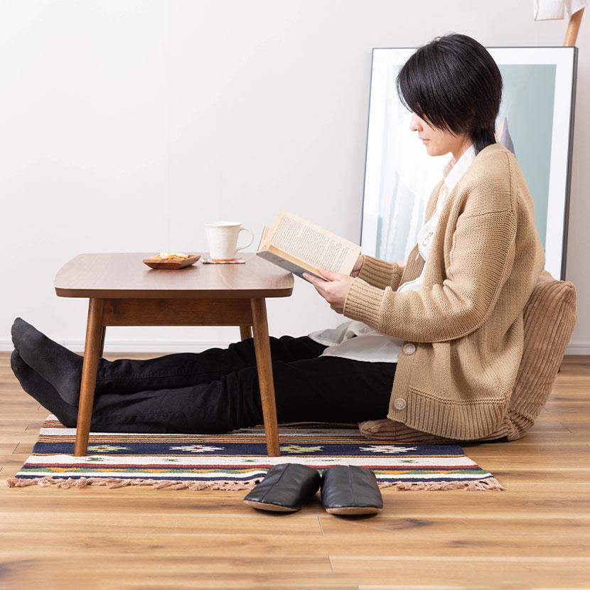 東谷 センターテーブル トムテ 折りたたみ テーブル ローテーブル