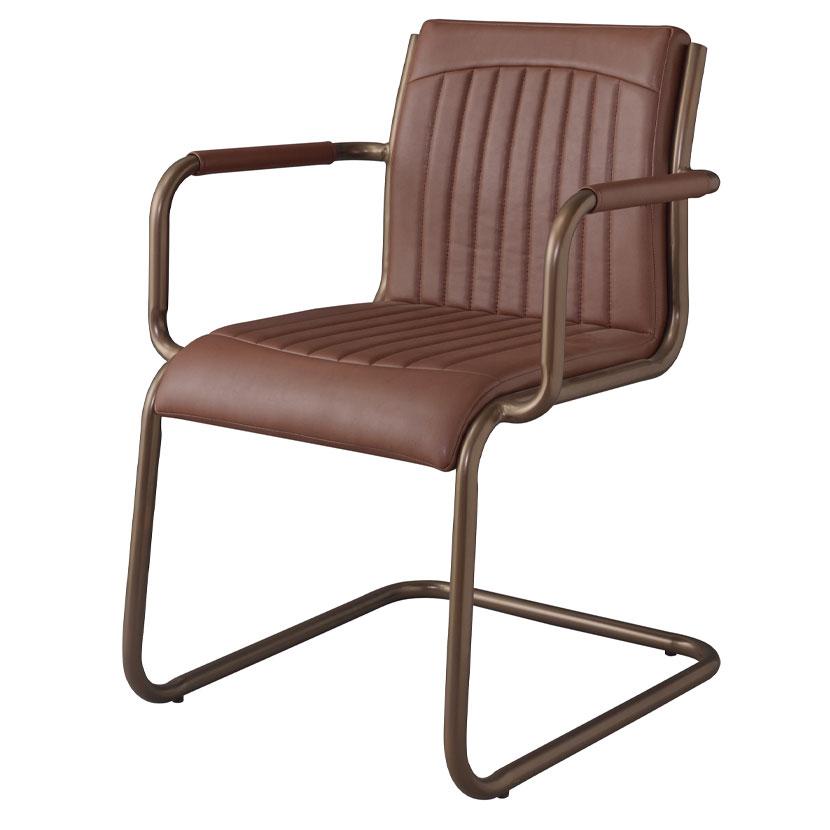 東谷 ダイニングチェア アームチェア チェア 椅子 合皮 レザー