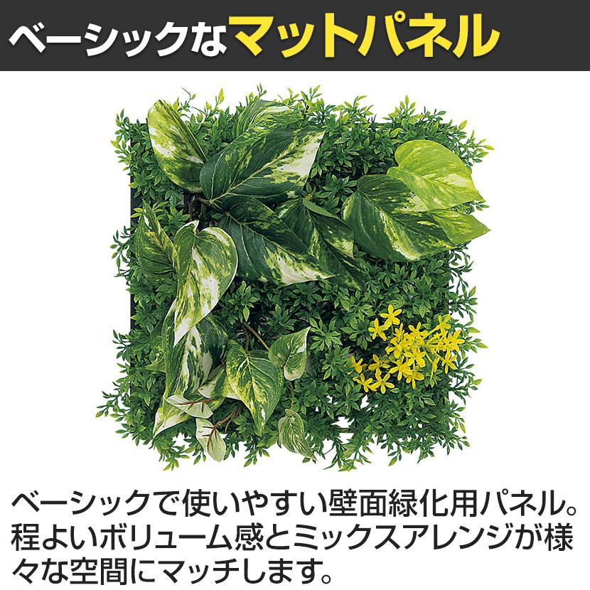 ベルク フェイクグリーン ウォールグリーン マグネットグリーン マットパネルタイプ25角 人工 造花 GR-1245 幅320×奥行150×高さ320mm |  | 06