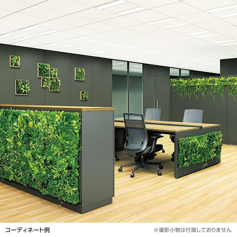 ベルク フェイクグリーン ウォールグリーン マグネットグリーン マットパネルタイプ50角 人工 造花 GR1249 幅560×奥行150×高さ560mm |  | 02