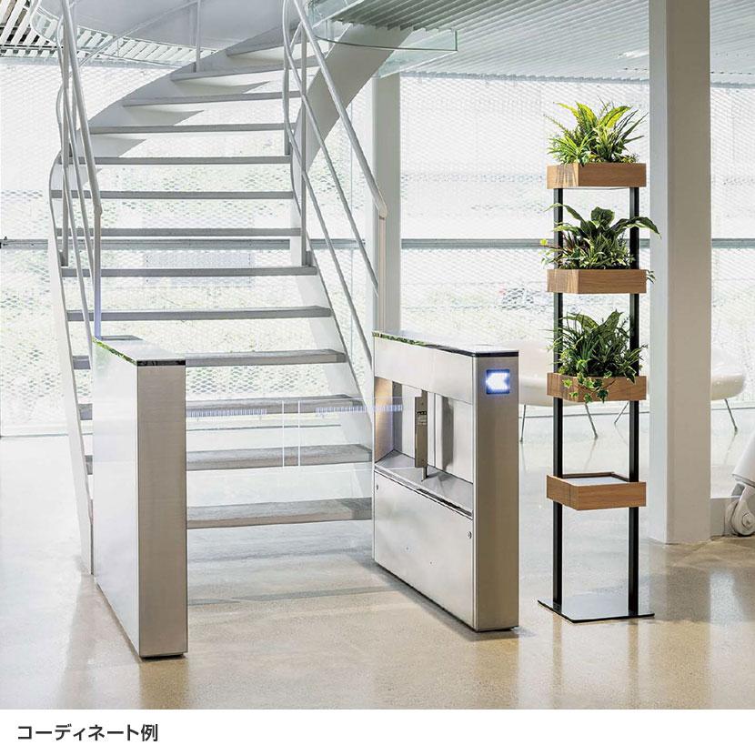 ベルク フェイクグリーン グリーンスタンド スリムシェルフ 装飾プランター ポットレイアウト ナチュラル 人工 造花 GR2506 幅300×奥行300×高さ1750mm | ベルク | 02