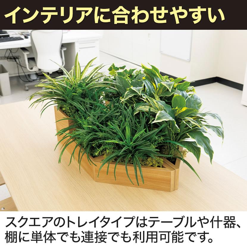 フェイクグリーン 卓上ポット プランター ポトス ベルク 店舗什器 造花