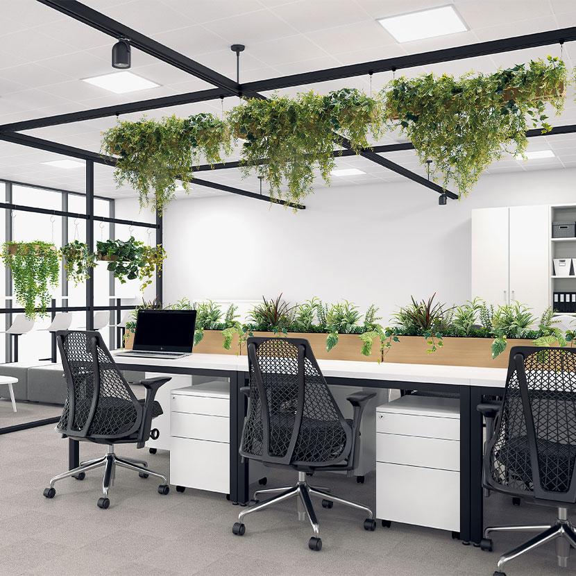 ベルク フェイクグリーン インテリアグリーン 幅900mm ハンギングポット 天吊りポット 観葉植物 人工 造花 GR4447 |  | 02