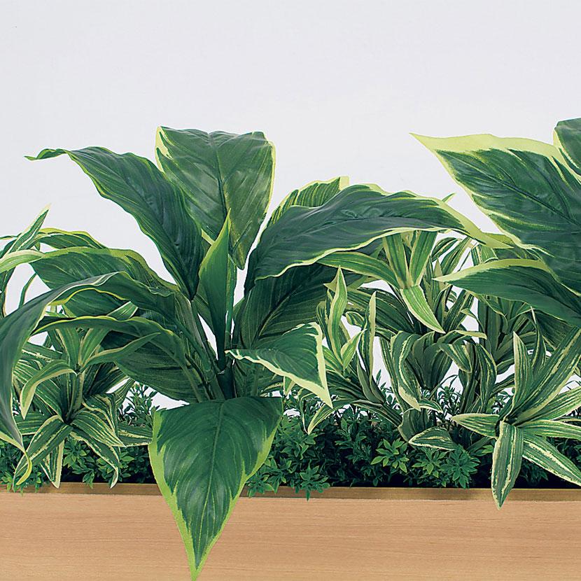 ベルク フェイクグリーン インテリアグリーン 卓上ポット 卓上間仕切りポット 観葉植物 人工 造花 GR4465 |  | 02