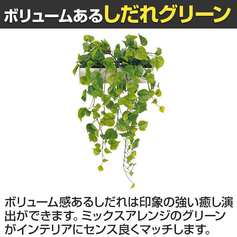 ベルク フェイクグリーン ウォールグリーン マグネットグリーン ポットタイプW300 人工 造花 GR4489 幅380×奥行300×高さ600mm |  | 08