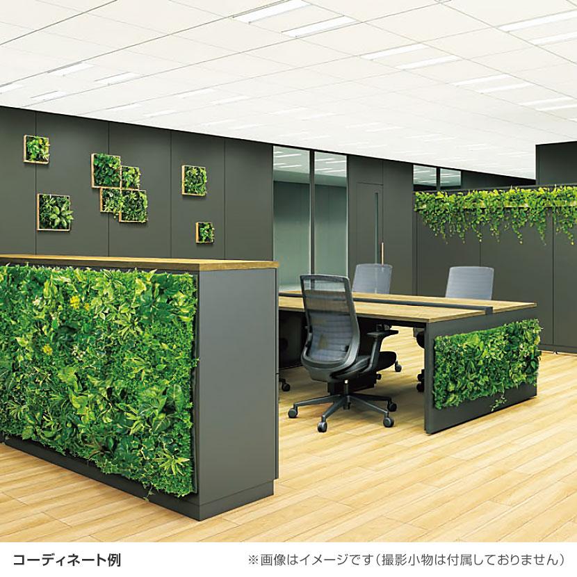 ベルク フェイクグリーン ウォールグリーン マグネットグリーン ポットタイプW300 人工 造花 GR4491 幅380×奥行200×高さ400mm |  | 02