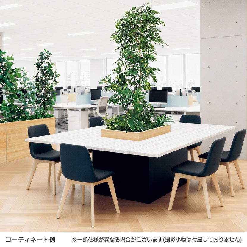 ベルク 土台プランター 450角 ドウダン 国産 テーブル樹木 人工観葉植物 フェイクグリーン GR5124 幅1200×奥行1200×高さ1900mm オフィス 休憩室 |  | 03