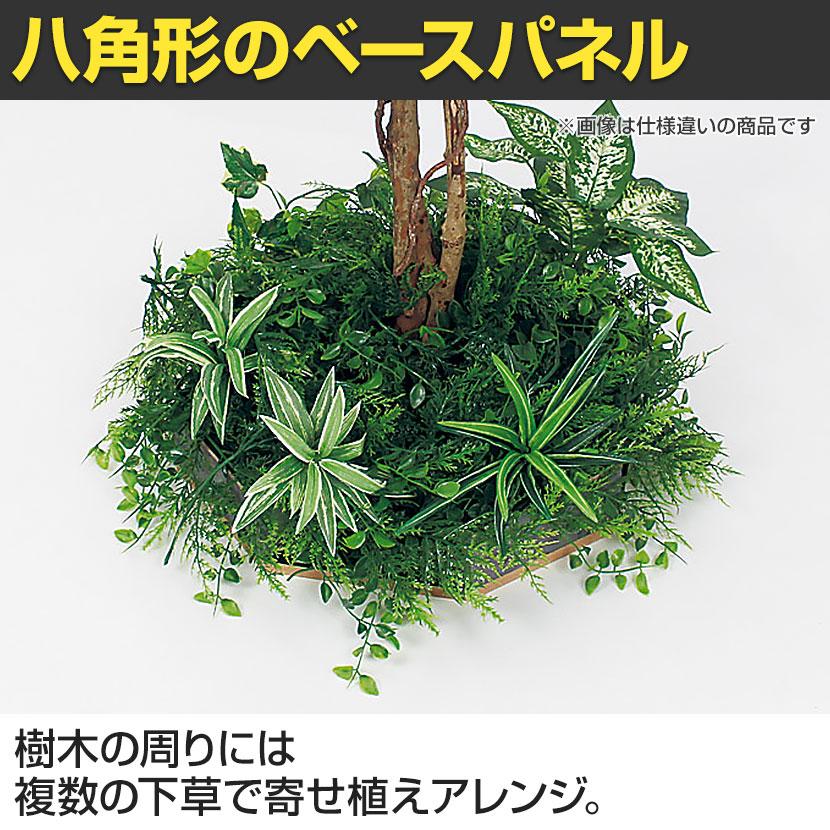 ベルク 土台パネル 450丸型 フィカスベンジャミン 国産 プランター テーブル樹木 人工観葉植物 フェイクグリーン GR5136 直径750×高さ1500mm オフィス 休憩室 |  | 08