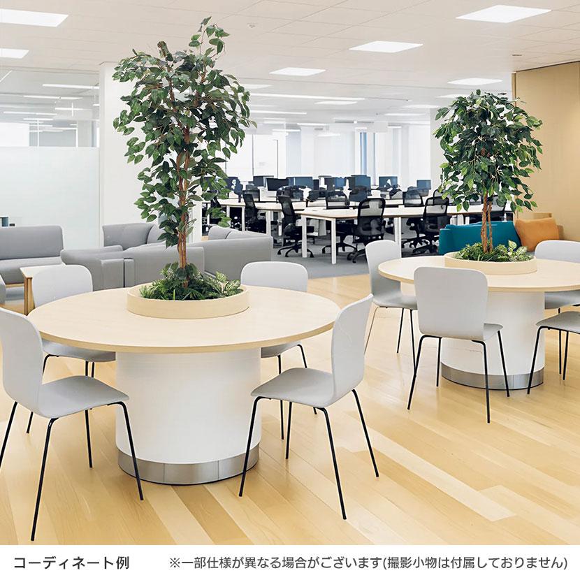 ベルク 土台パネル 600丸型 ドウダン 国産 プランター テーブル樹木 人工観葉植物 フェイクグリーン GR5146 直径1200×高さ1900mm オフィス 休憩室 |  | 05